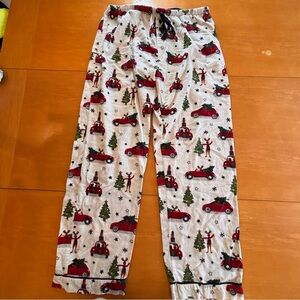 PJ Salvage XL winter Christmas snow flannel pajama pants